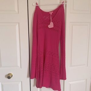 Sugar Thrillz Stellar California Dreamin' Crochet Mini Dress - SIZE XXL